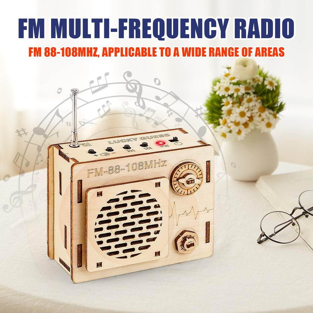 Lucky Guess 3-in-1 STEM kit Bluetooth speaker: design your own audio device