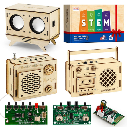 Lucky Guess 3-in-1 STEM kit radio: hands-on learning for curious teens