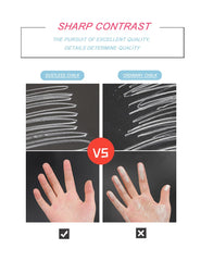 Luckyrain durable dustless chalk lasts longer per piece.
