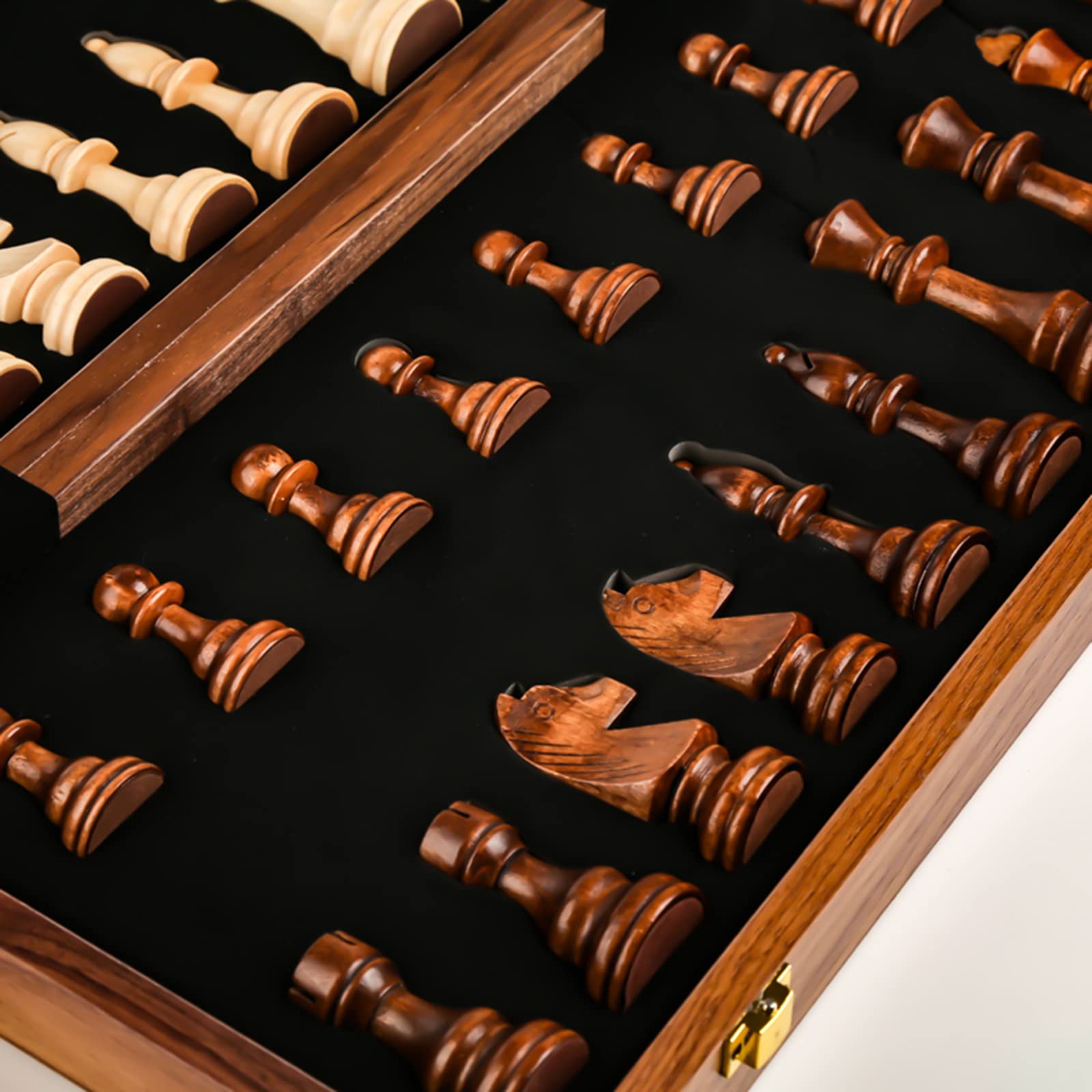 LuckyWish foam inserts secure pieces during transport