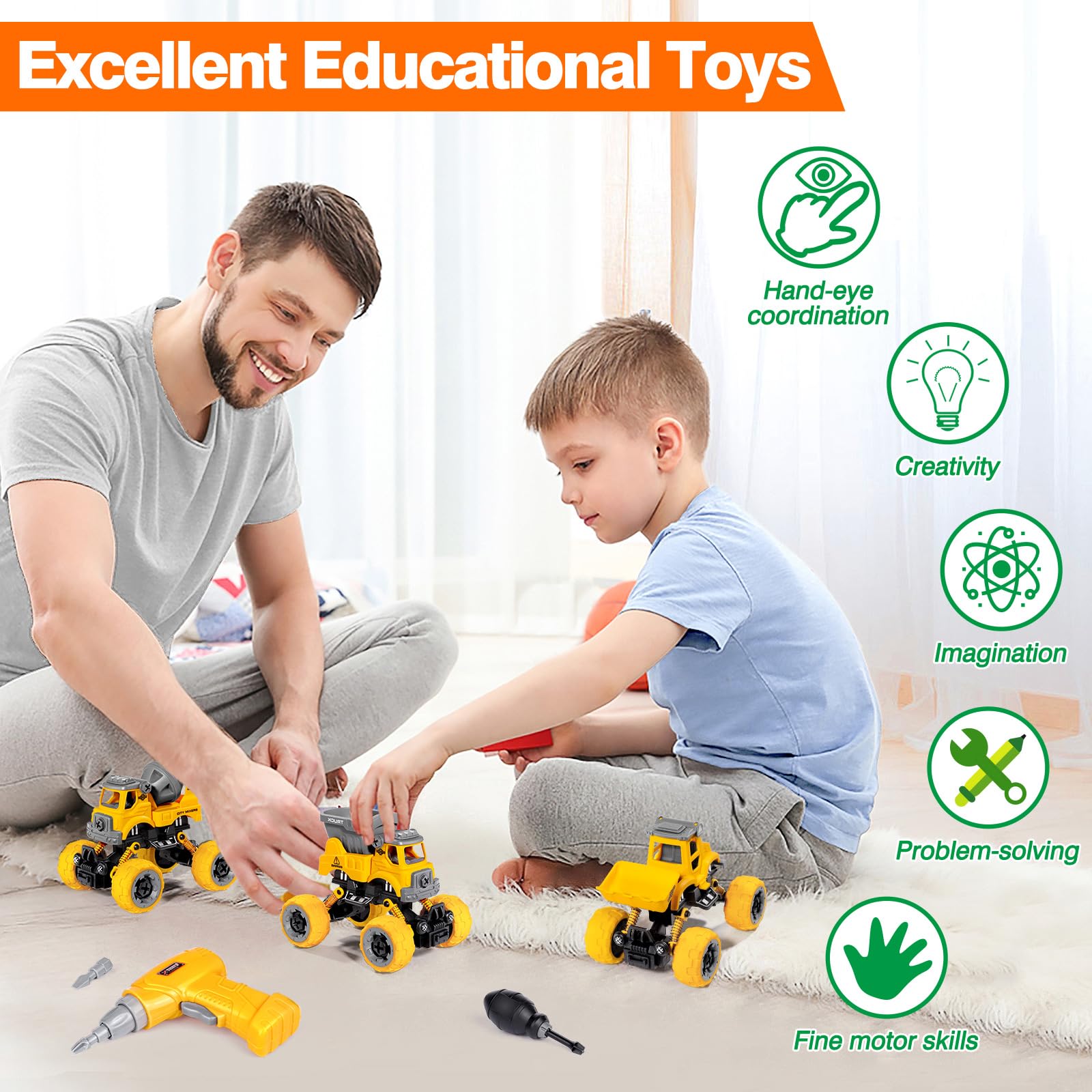 LUDILO electric drill for kids enables safe, active building fun
