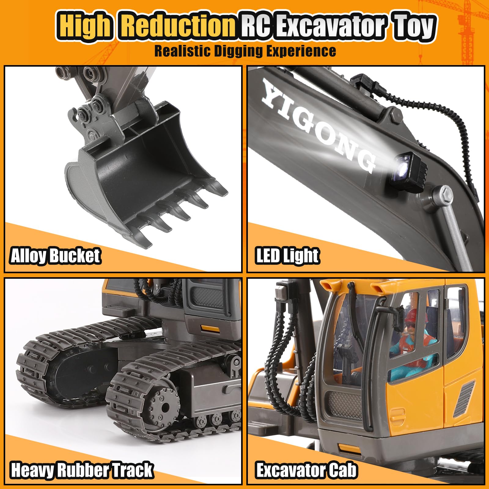LUDILO rechargeable batteries extend play sessions for longer digging