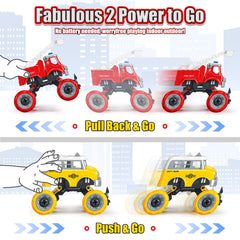 LUDILO police car DIY toy promotes creative storytelling and role-play.