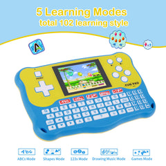 LUHYAUAN Kids Tablet drawing mode enables creative art sessions.