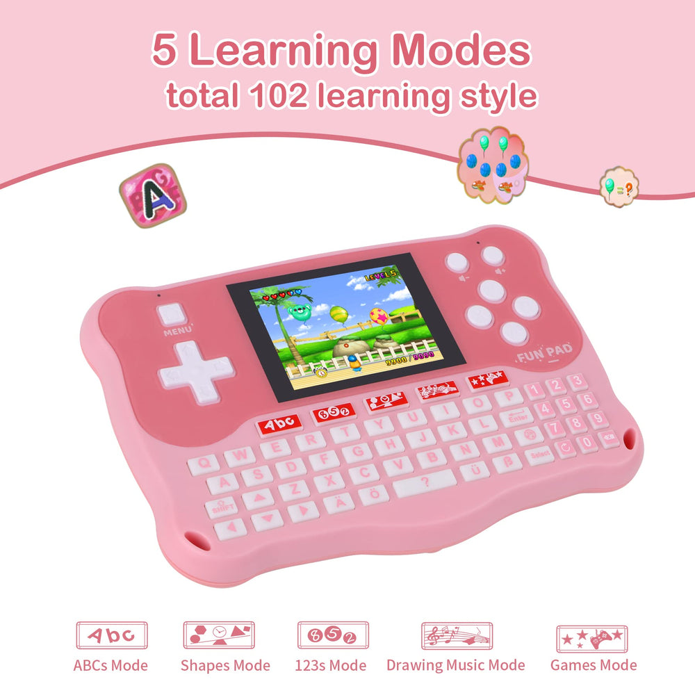 LUHYAUAN Kids Tablet shapes and numbers activity for math readiness