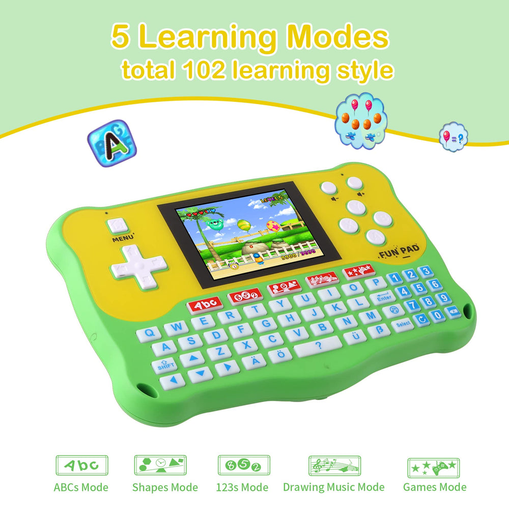 LUHYAUAN Kids Tablet learning activities interface for independent practice
