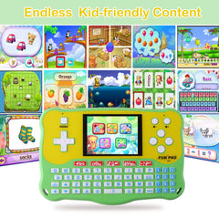 LUHYAUAN Kids Tablet rechargeable battery supports long play sessions