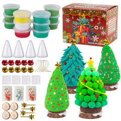 LULEEYANG 12-pack kit packaging for family-friendly tree crafts.