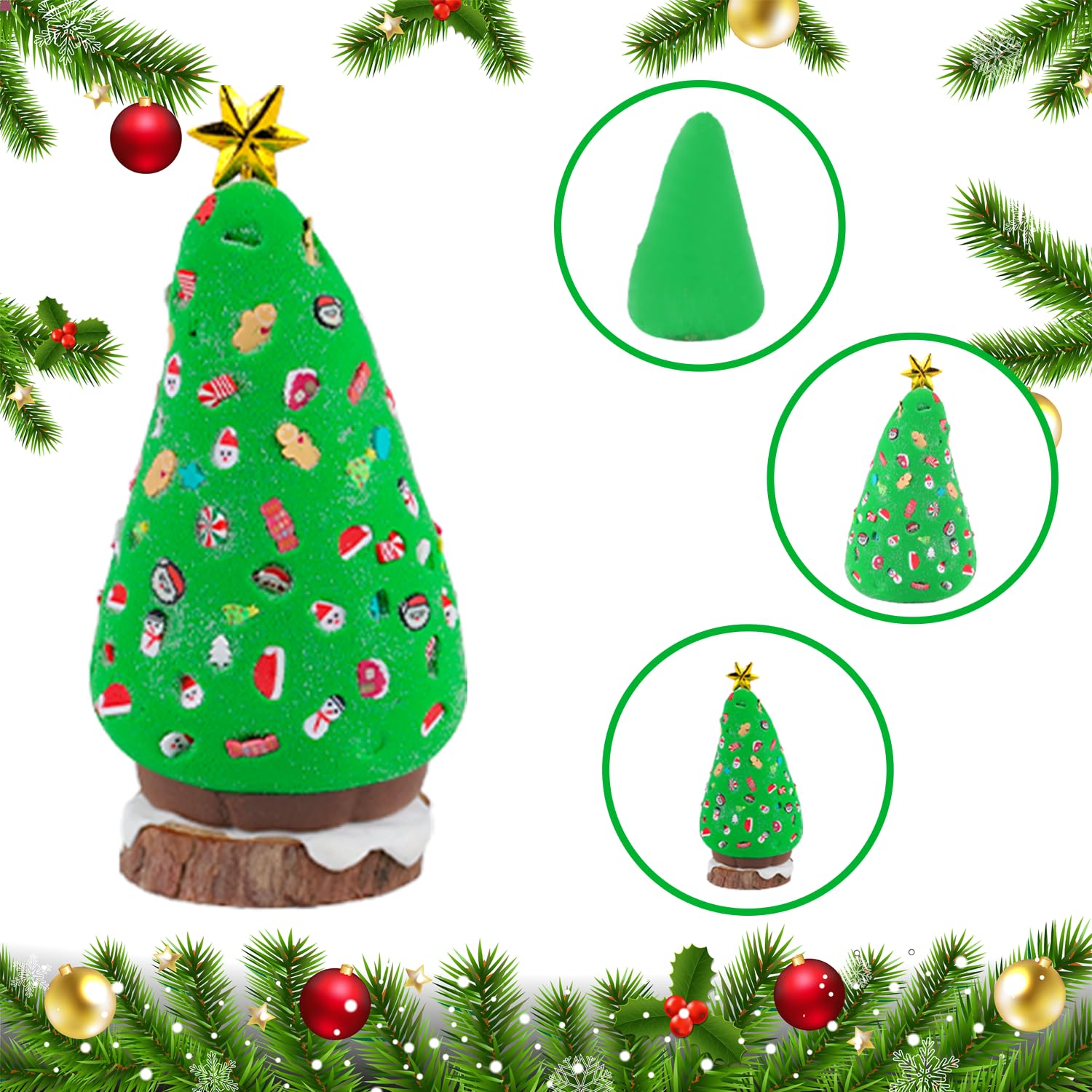 LULEEYANG Christmas trees designs and styles for varied creativity.