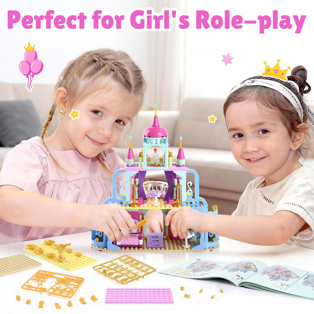 LullaBlock Princess Castle rest area table for quiet moments