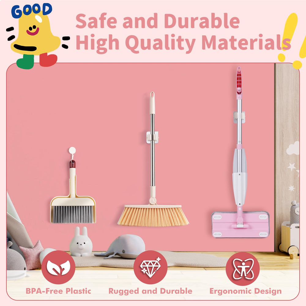Lullulii Detachable Mop Head Washable for easy cleanup after playtime.