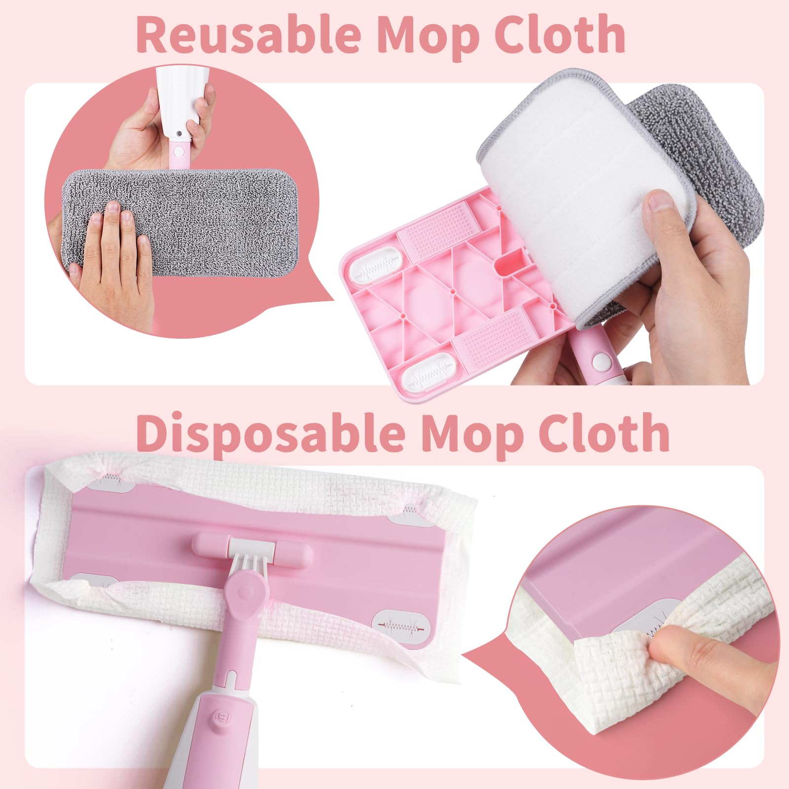 Lullulii Kids Spray Mop Grip provides ergonomic control for small hands