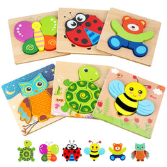 LURLIN bear puzzle piece supports early color and shape recognition.