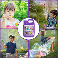 Lulu Home refill compatible with bubble machines and wands for continuous fun