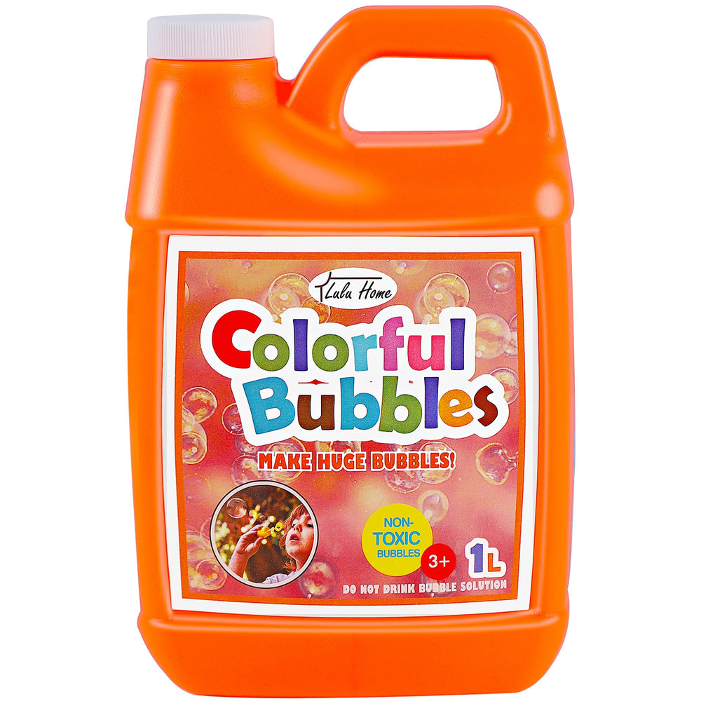 Lulu Home concentrate bottle used for easy 1 L refills and bubble machines