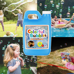 Giant bubble wand ready with Lulu Home concentrate for play
