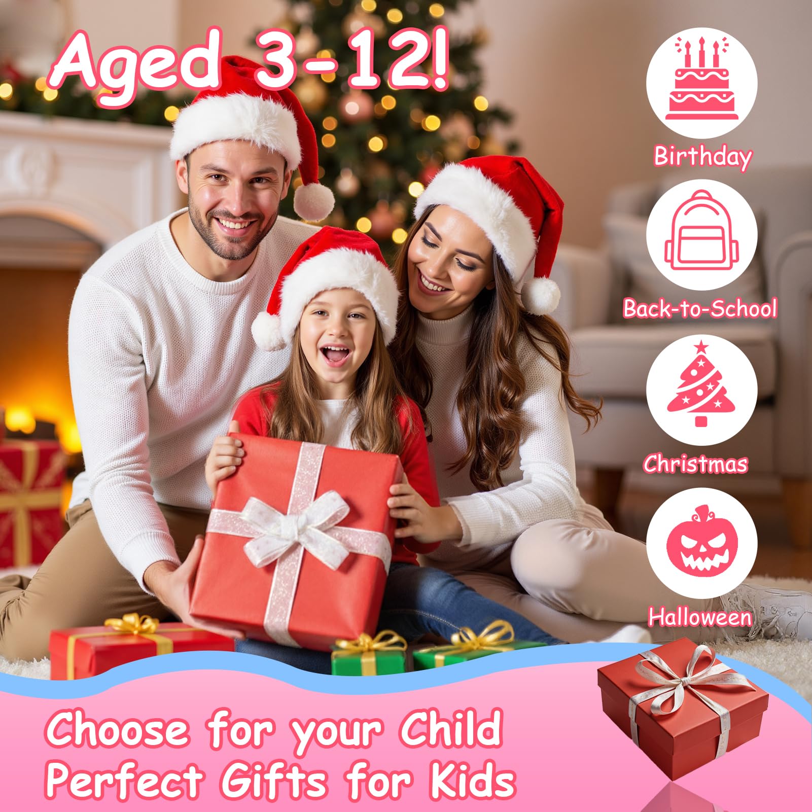 luluckck perfect gift idea for kids ages 3-12