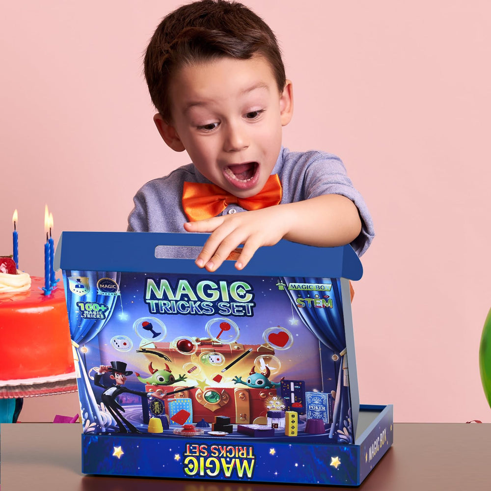 luluckck magic tricks kit child performance ready for small audiences.