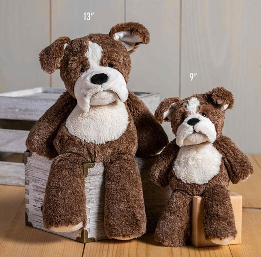 Lulujo Mary Meyer Marshmallow Zoo Bradley Bulldog 13-inch plush perfect bedtime snuggle companion