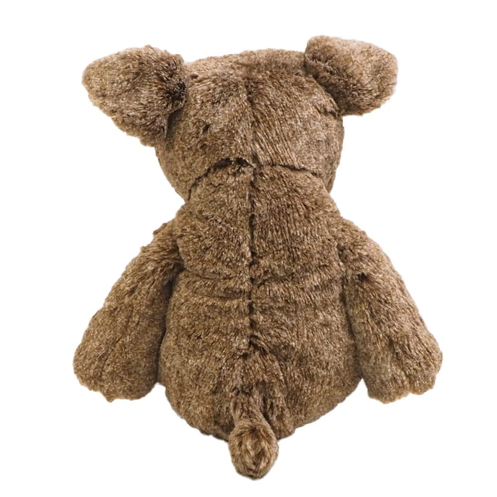 Bradley Bulldog seated pose shows compact 13-inch size for travel
