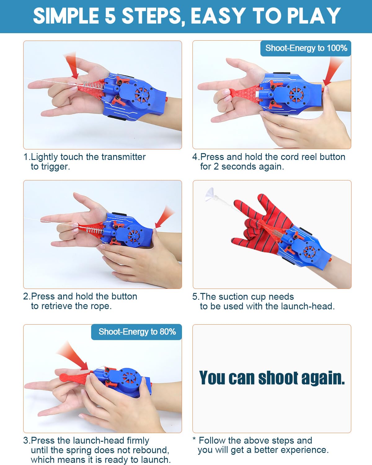 Lumhew Durable hero toy built to withstand lively pretend play.