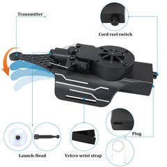 Lumhew rechargeable battery powers cordless web-shooting sessions