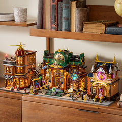Lumibricks Celestial globe interaction adds dynamic movement and storytelling potential.