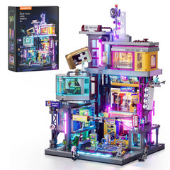 Lumibricks Cyberpunk game stack modules showcase modularity for varied layouts and play scenarios.