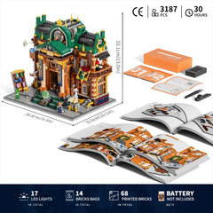 Lumibricks Five minifigures offer narrative depth and display variety.