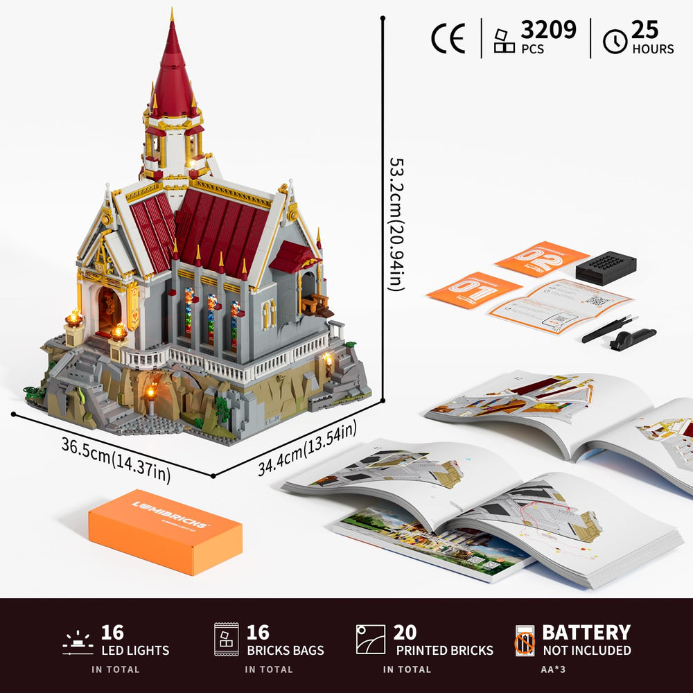 Lumibricks minifigures including king and thief enable storytelling and display.