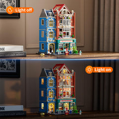 Lumibricks persimmon red bricks detail adds nostalgic charm.