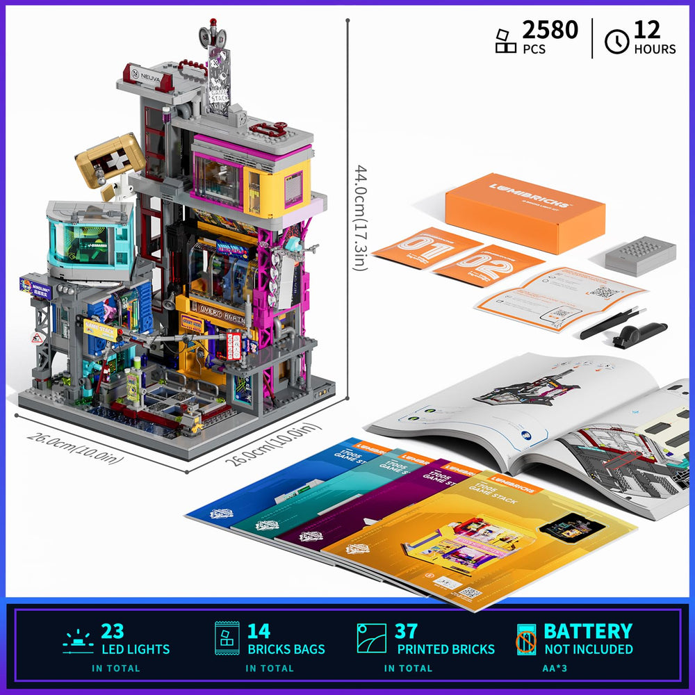 Lumibricks rotating prize pool chamber distributes rewards for engagement.