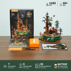 Lumibricks modular design allows easy integration into your Western layout.