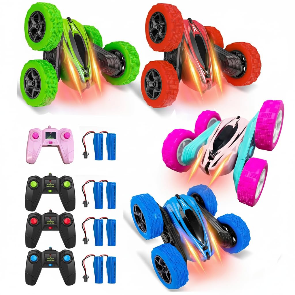 Lumiparty RC car with bright night-drive lights for kids' fun