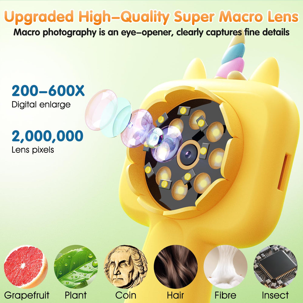 Lumiscp with 8-LED brightness supports outdoor observation.