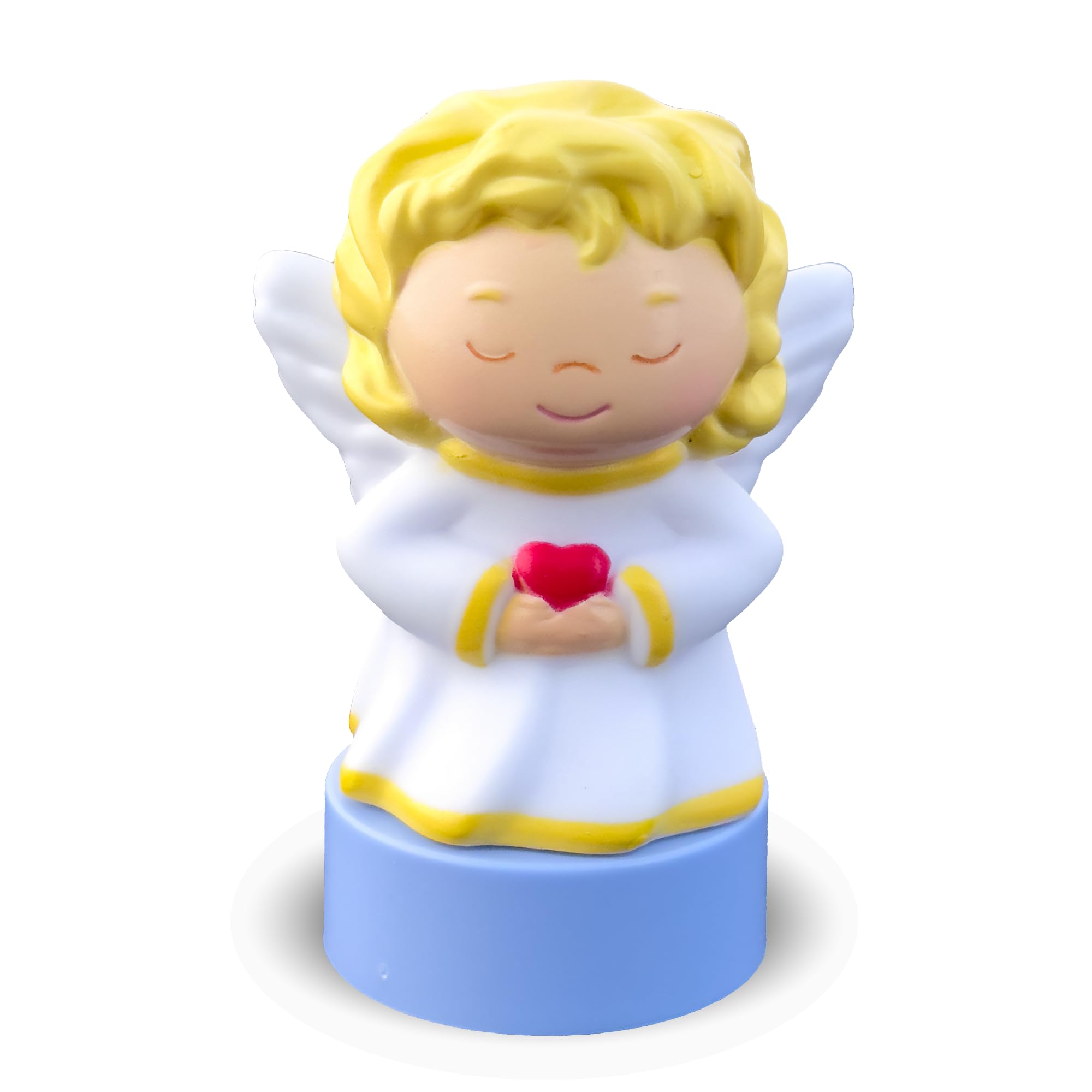 Luna Storytime Angel Figurine: Creation Story visuals with gentle narration for bedtime.