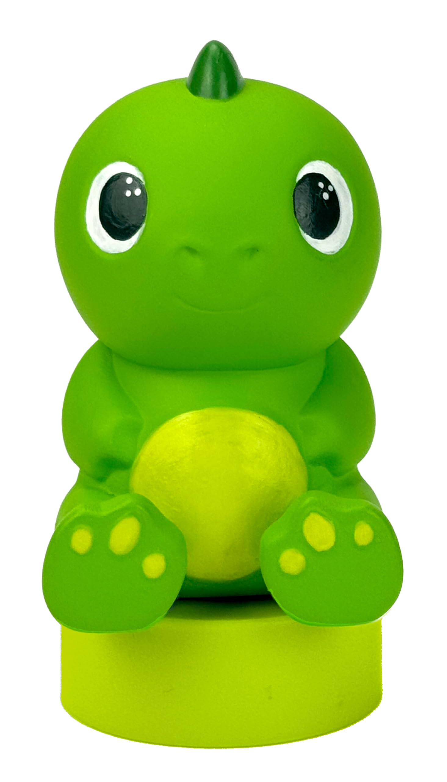 Luna Storytime's Dinosaur Figurine projects kid-friendly imagery for immersive storytelling.