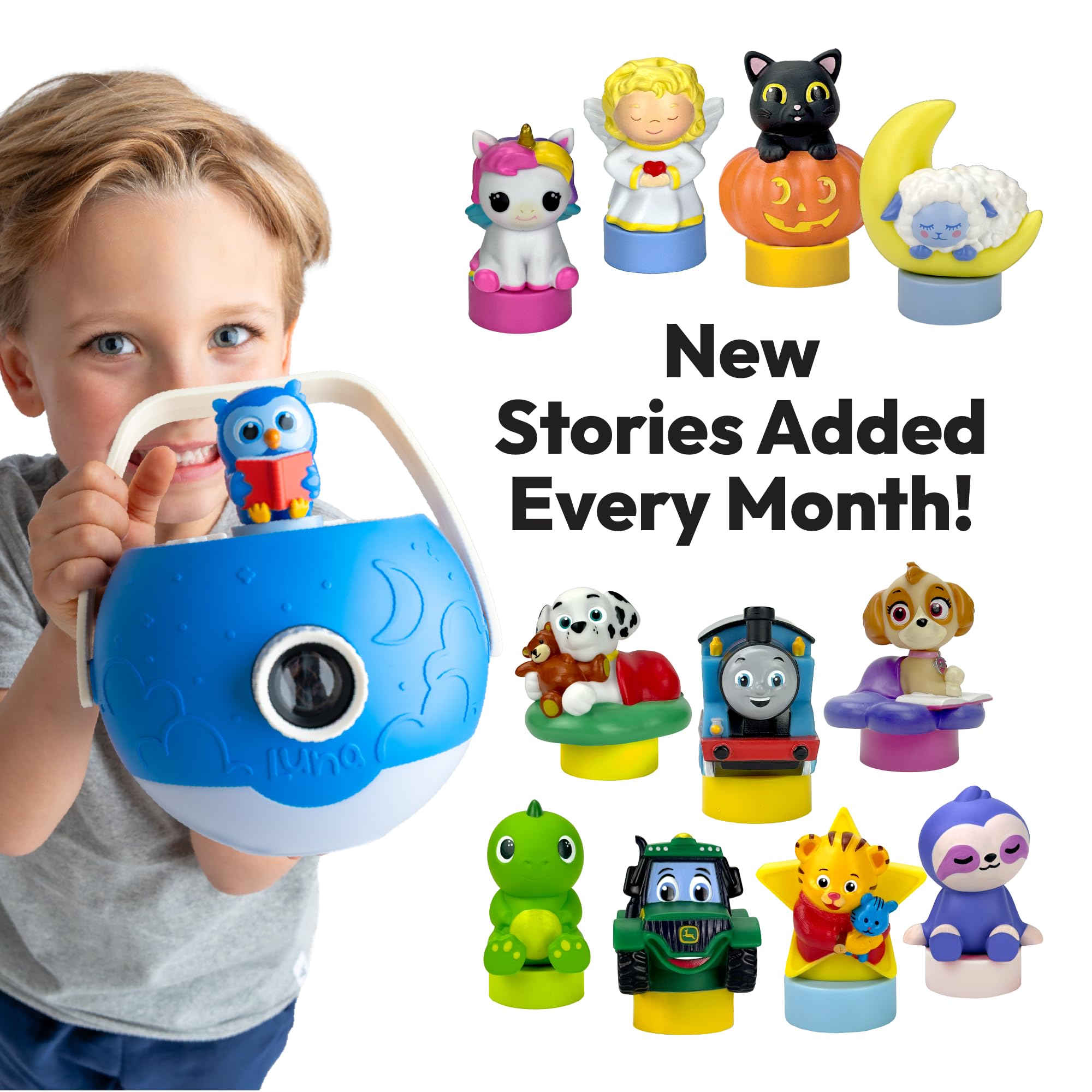 LUNA STORYTIME expand library with future characters like PAW Patrol.