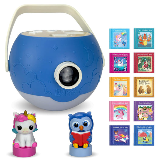 LUNA STORYTIME unicorn stories projections light up walls for immersive bedtime adventures