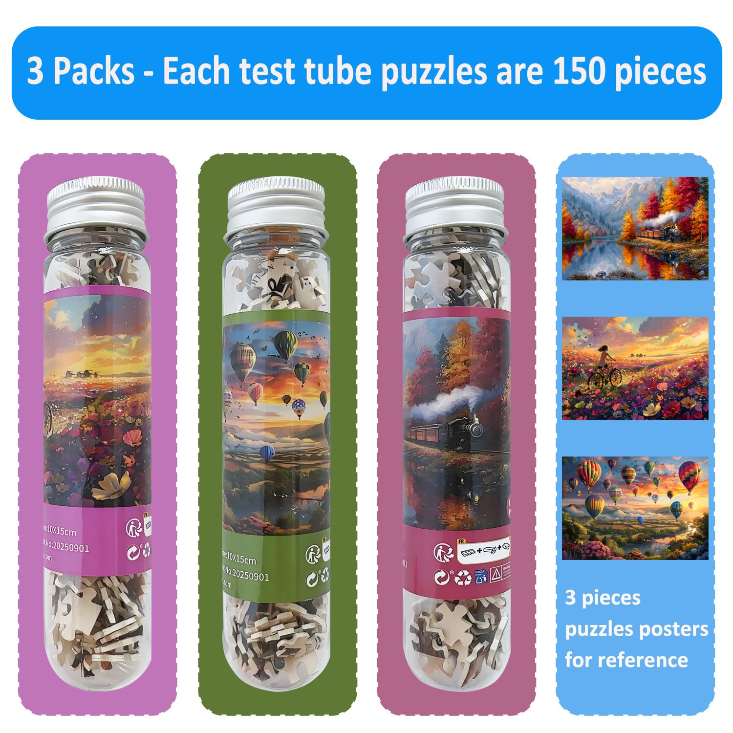 Luneko small puzzle forest scene is compact for travel breaks and focus.