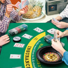 Lunmon roulette balls included for reliable spins and fair play