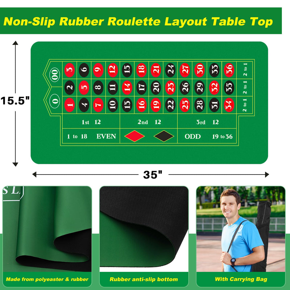 Lunmon roulette win marker shows the outcome clearly