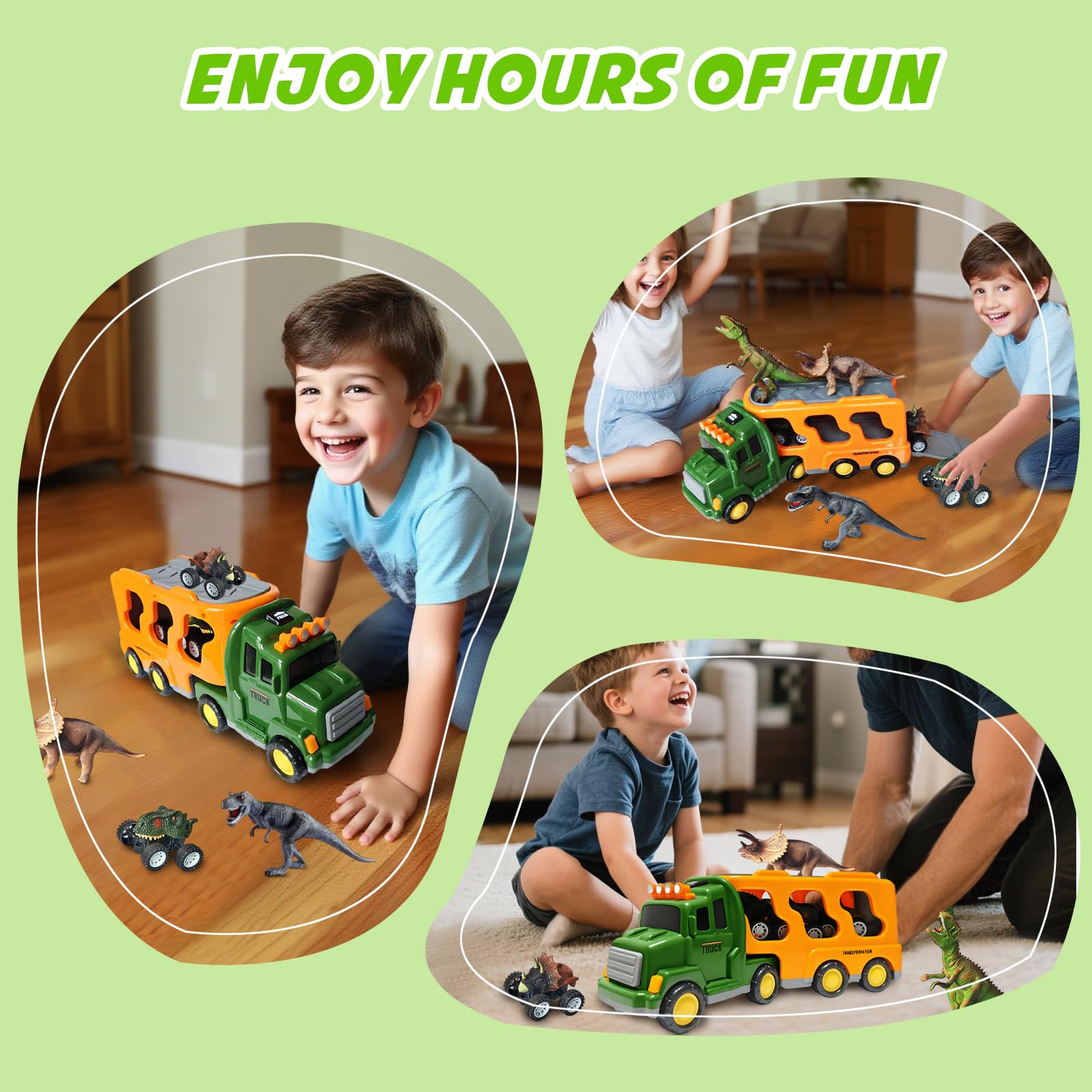 Lunoppy ABS plastic construction ensures durable, safe play.