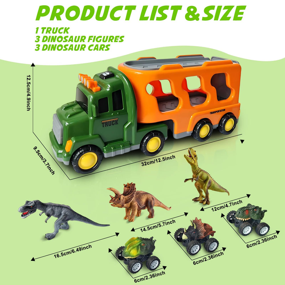 Lunoppy dinosaur figures set boosts storytelling and fine motor skills.