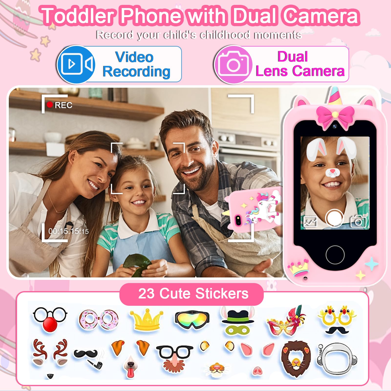 Luoba Kids Phone animated wallpapers to personalize screen time