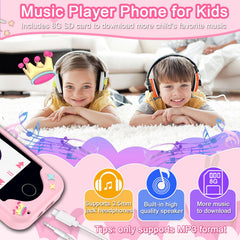 Luoba Kids Phone with lanyard for secure carrying