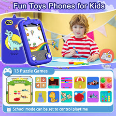 Luoba Kids Phone silicone case for drop protection.