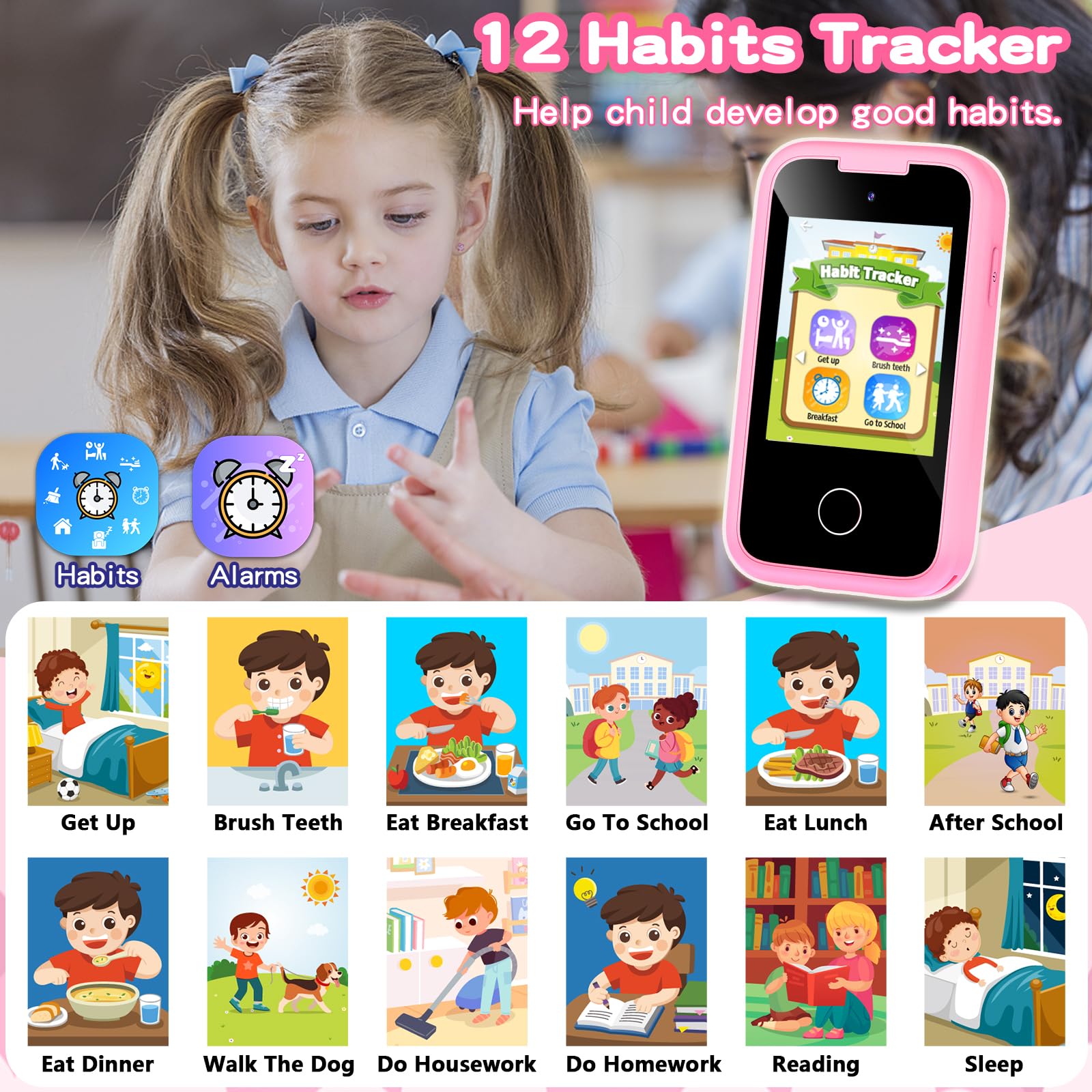 Luoba kids phone silicone case, drop-proof protection for kids.