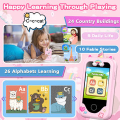 Luoba device highlighting ABC learning and animal sounds