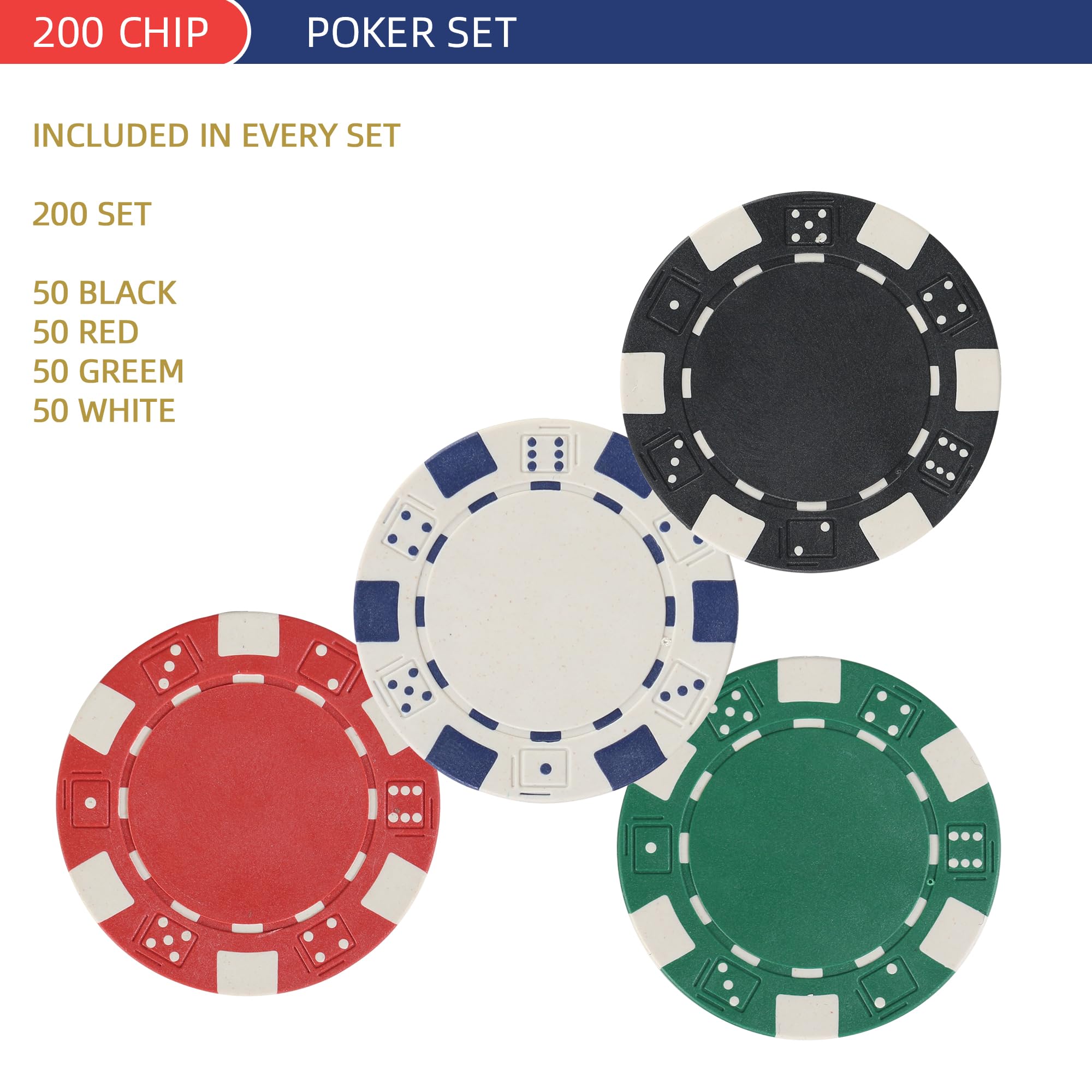 LUOBAO dealer and blinds buttons for organized rounds